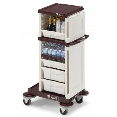 Carro Mini bar 4 Gavetas e Portas